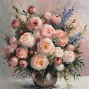 Blushing Bride's Bouquet.